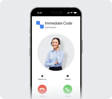 Aide en ligne via Immediate Code site officiel